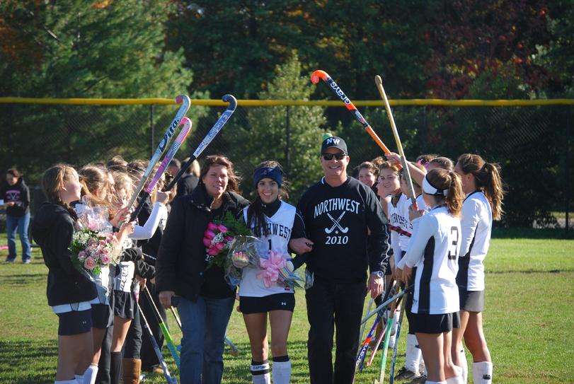 Paige Callahan Senior Day Northwest High School Field Hockey